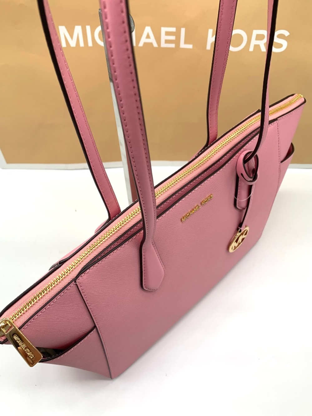 MICHAEL KORS Marilyn Medium Saffiano Leather Tote Bag - Picture 5 of 14